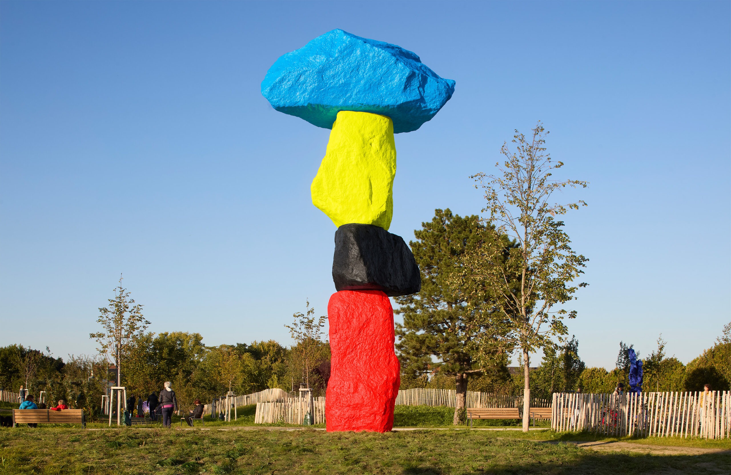 Ugo Rondinone, Vienna Mountain. Foto: UniCredit Bank Austria/Wolfgang Thaler