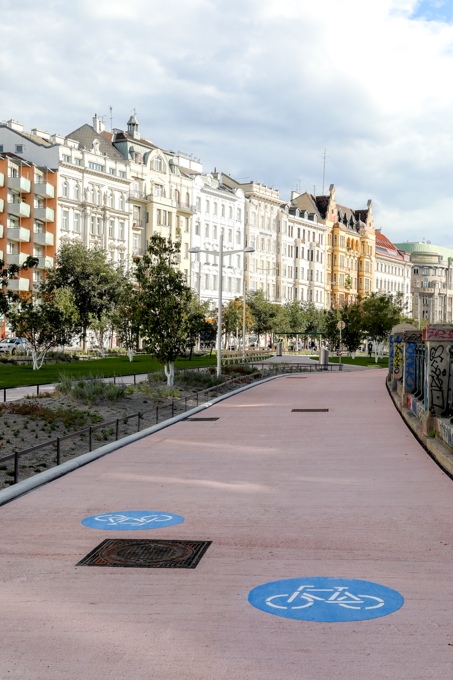 Radweg am Naschpark
