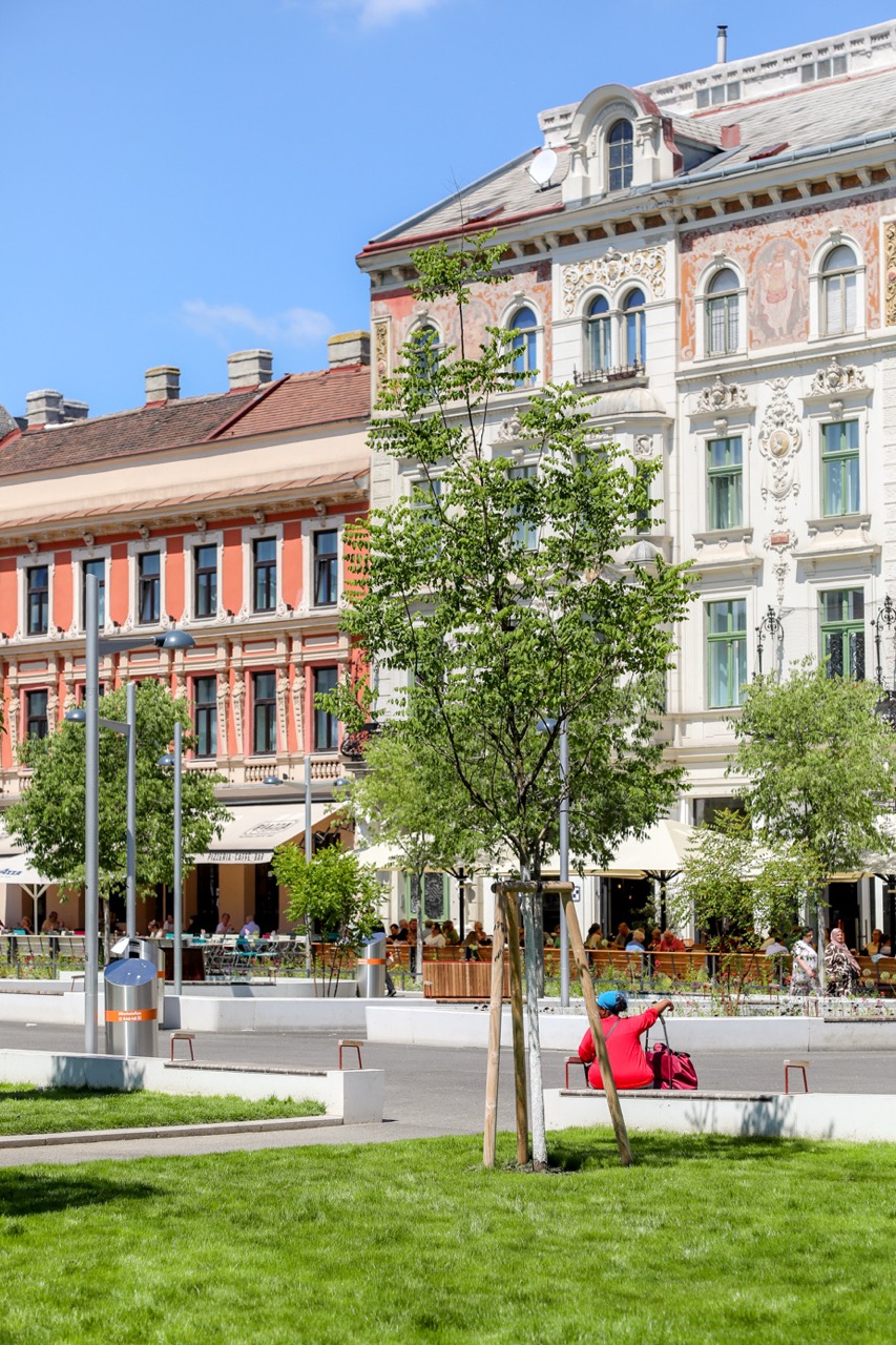 Viel Grün auf der neu gestalteten Favoritenstraße ©Stadt Wien/Christian Fürthner