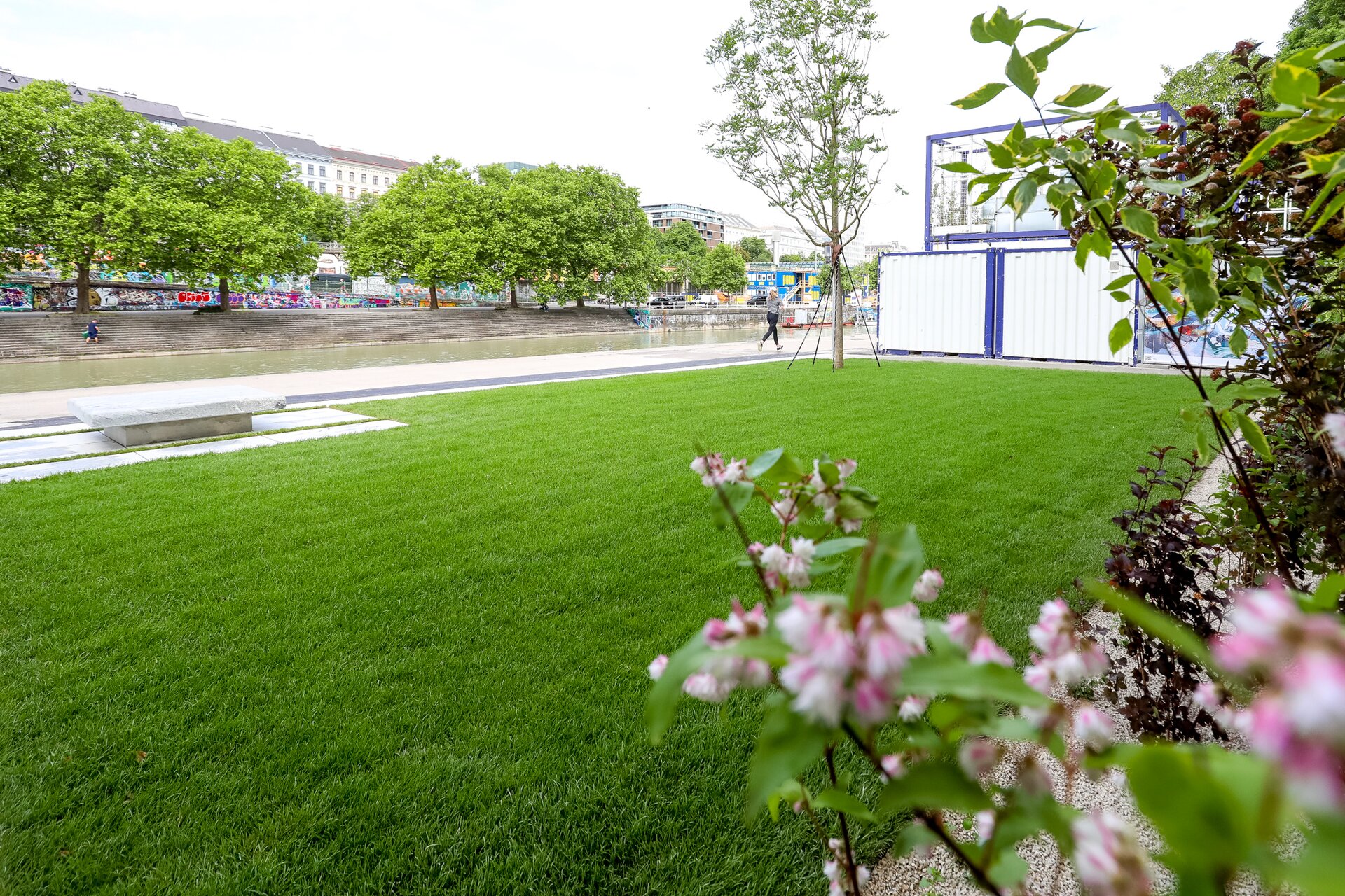 Der Pocket Park am Donaukanal ©Stadt Wien/Fürthner